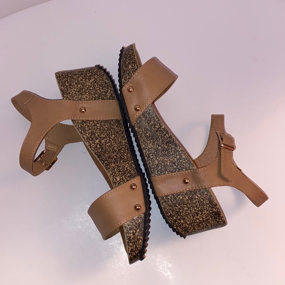 Weeboos platform wedge sandals - Picture 3 of 5